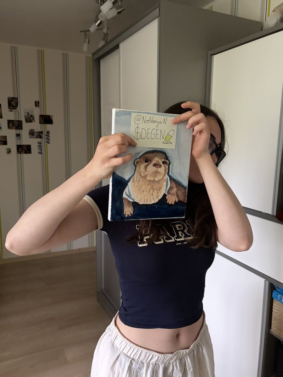 NotvanyaN's tweet photo. Yoo guys

solana:2Gt16sPz97kjvVXAz7aRbKG718hmY9HiyboieZKBpump on the canvas 👀🦦

My gf’s been cooking lately, hasn’t she? 

Lmk if y’all like this type of content! 

My gf reads all the comments! 

She really appreciates your support!❤️

To the moon 🌕 https://t.co/IXUEayEqA1