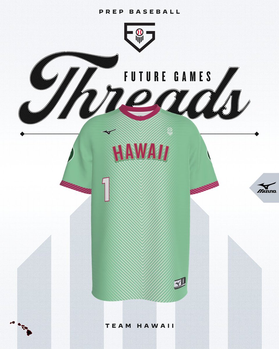 PrepBaseballHI's tweet photo. ๐๐๐๐๐. ๐ฅ
#TeamHawaii is ready for the 2026 Prep Baseball Future Games ๐ค
Introducing the official uniforms Hawaii will wear at #PBFG26 ๐ฎ
What do we think? โฌ๏ธ
#PBFG26 || @PrepBaseball https://t.co/SaqGGBjUNo