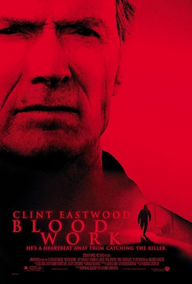 TallyMichelle4's tweet photo. #JustWatched #FilmX
#BloodWork (2002)
Still recovering from a heart transplant, retired F.B.I. profiler Terry McCaleb returns to service when his own blood analysis offers clues to the identity of a serial killer.
#ClintEastwood
4/5βοΈ https://t.co/hJyVY0SKGy