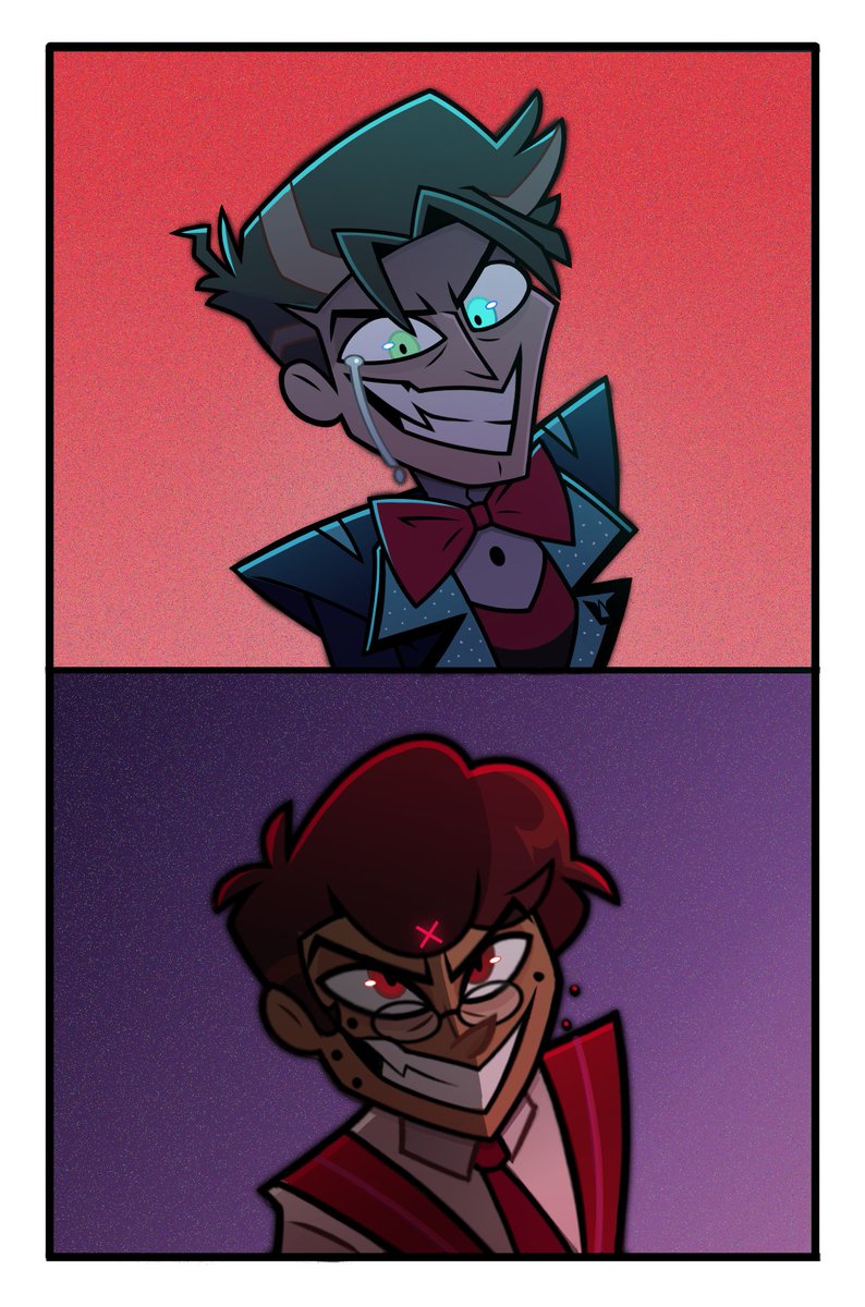 AndrewArtwork's tweet photo. As long as I can erase that smile..
"I dont care about what happens"

Is one of my favorite moments...! 
I hope you like it as much as me.

#HazbinHotel #Alastor
#HazbinHotelVox #Vox
#HazbinHotelAlastor https://t.co/3Ek4qUnUyk
