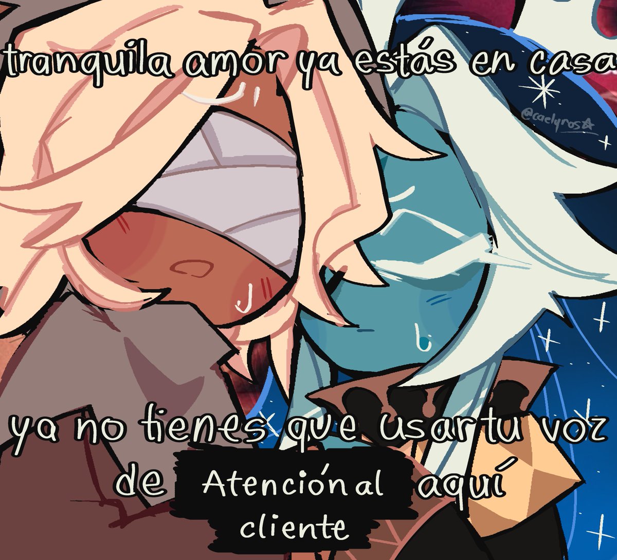 caelyros's tweet photo. Llevo pensando en este tweet desde AYER no pude evitarlo ok 💔 (eng ver. in alt text) #shadowvanilla #cookierunkingdomfanart https://t.co/o7QWi72MSH