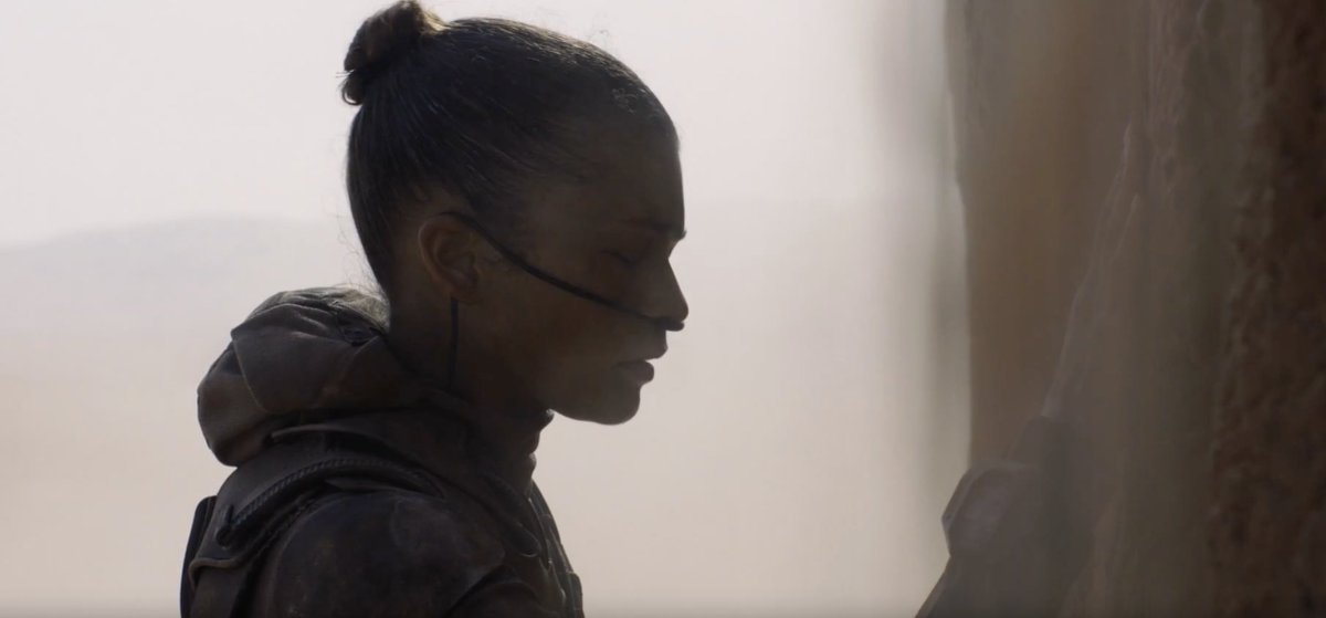 ErikDavis's tweet photo. I think it's time to get Zendaya that Oscar nod...
#DuneMovie https://t.co/kPJzlKwweS