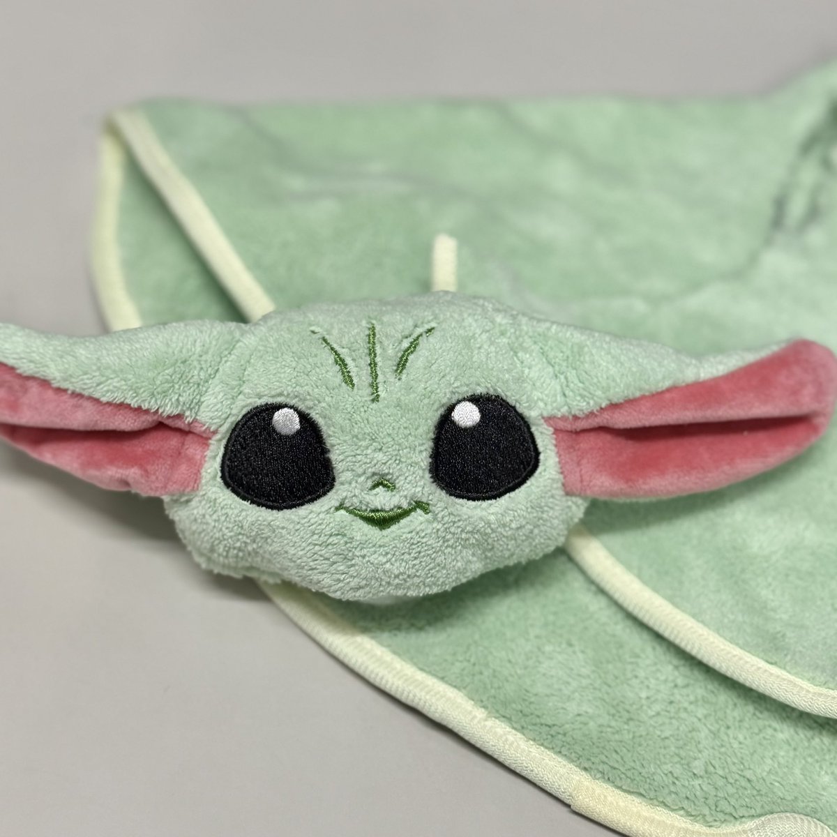 ラウンドタオルぬいぐるみ改造計画🧸 お顔は完成！ 自分好みの2頭身に