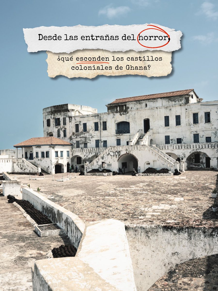 francalevin's tweet photo. Armé esto para instagram pero lo dejo acá por si a alguien le interesa 

El castillo de Cape Coast es de esos lugares tan necesarios como dolorosos para visitar 

La memoria siempre necesita lugares donde el silencio te parta el pecho en dos https://t.co/Igsh5mY3Fy
