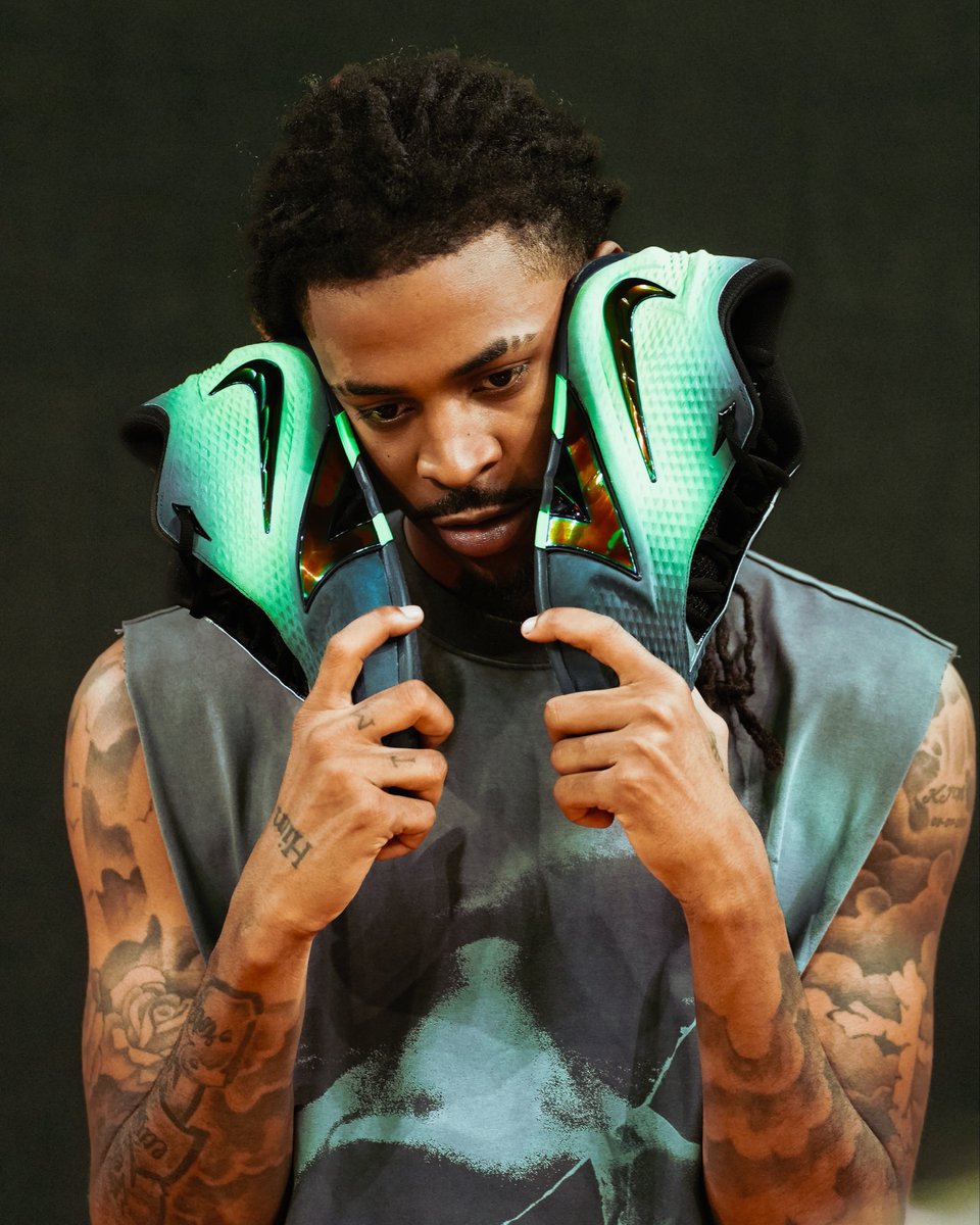 nicekicks's tweet photo. Nike has officially unveiled Ja Morant’s fourth signature sneaker, the Ja 4 🔋 @JaMorant https://t.co/hkO3m1yPoV