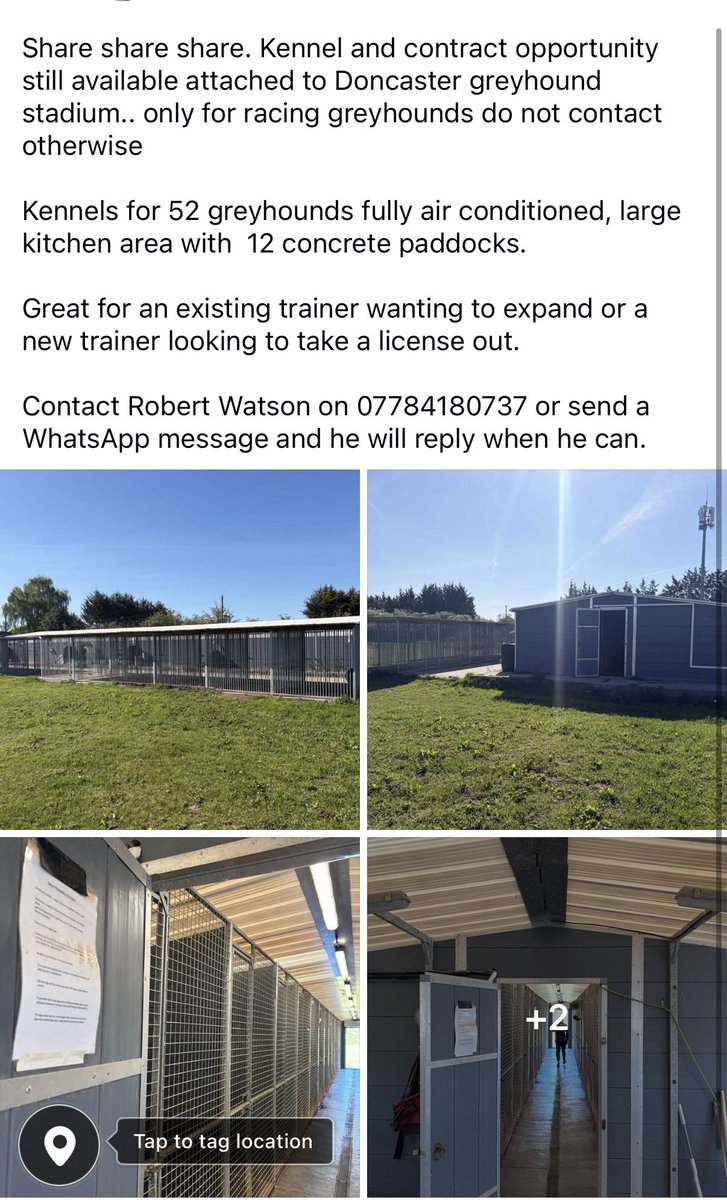 Jimmygaskin6's tweet photo. Still available if anyone is on the look out for kennels and a contract please re tweet thanks ✅ https://t.co/oFi2UGFTj6