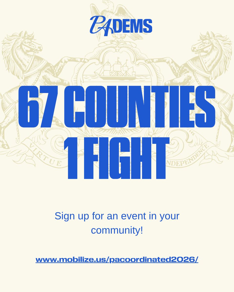 PADemParty's tweet photo. Did you know that just an hour or two of your time can help us elect Democrats up and down the ticket this November and protect our freedom?

Join us at an upcoming event in your own community! That hour can and will make a difference.

https://t.co/xOKYrC5IY6 https://t.co/hY1WwHSJSp