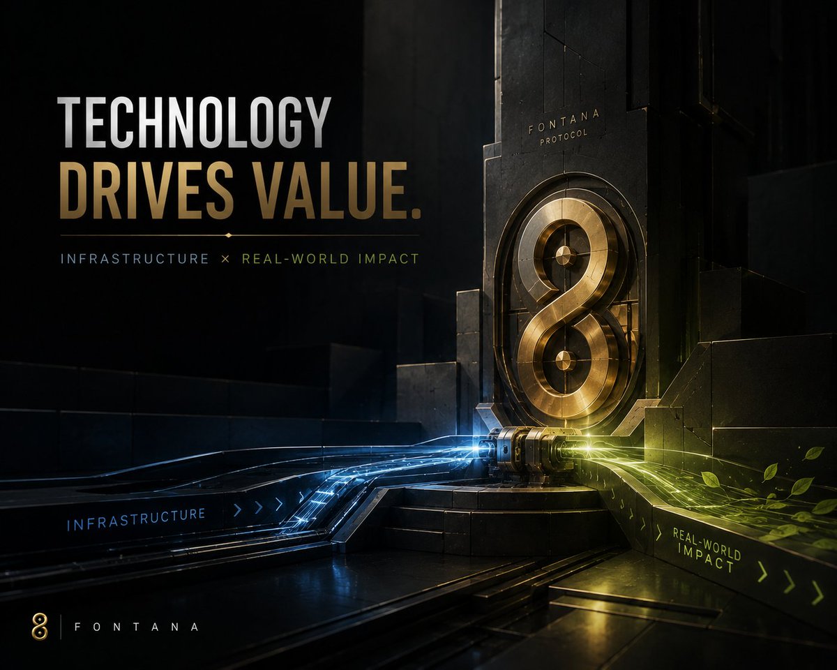 Web3_Gangster01's tweet photo. A blockchain ecosystem can have great technology.

But without real economic activity, it’s still just infrastructure waiting to be used.

That’s one reason I find @FontanaEcoTem direction interesting.

While the network continues to mature through testnet validation and security testing, Project Verdant is taking steps toward real commercial activity by connecting agricultural growers with market buyers.

At first glance, those might seem like separate efforts.

But they’re really two parts of the same ecosystem.

One is focused on strengthening the foundation.

The other is creating real demand for what’s being built.

In the long run, the ecosystems that stand out won’t just be the ones with better technology.

They’ll be the ones where strong infrastructure and real-world value grow together.