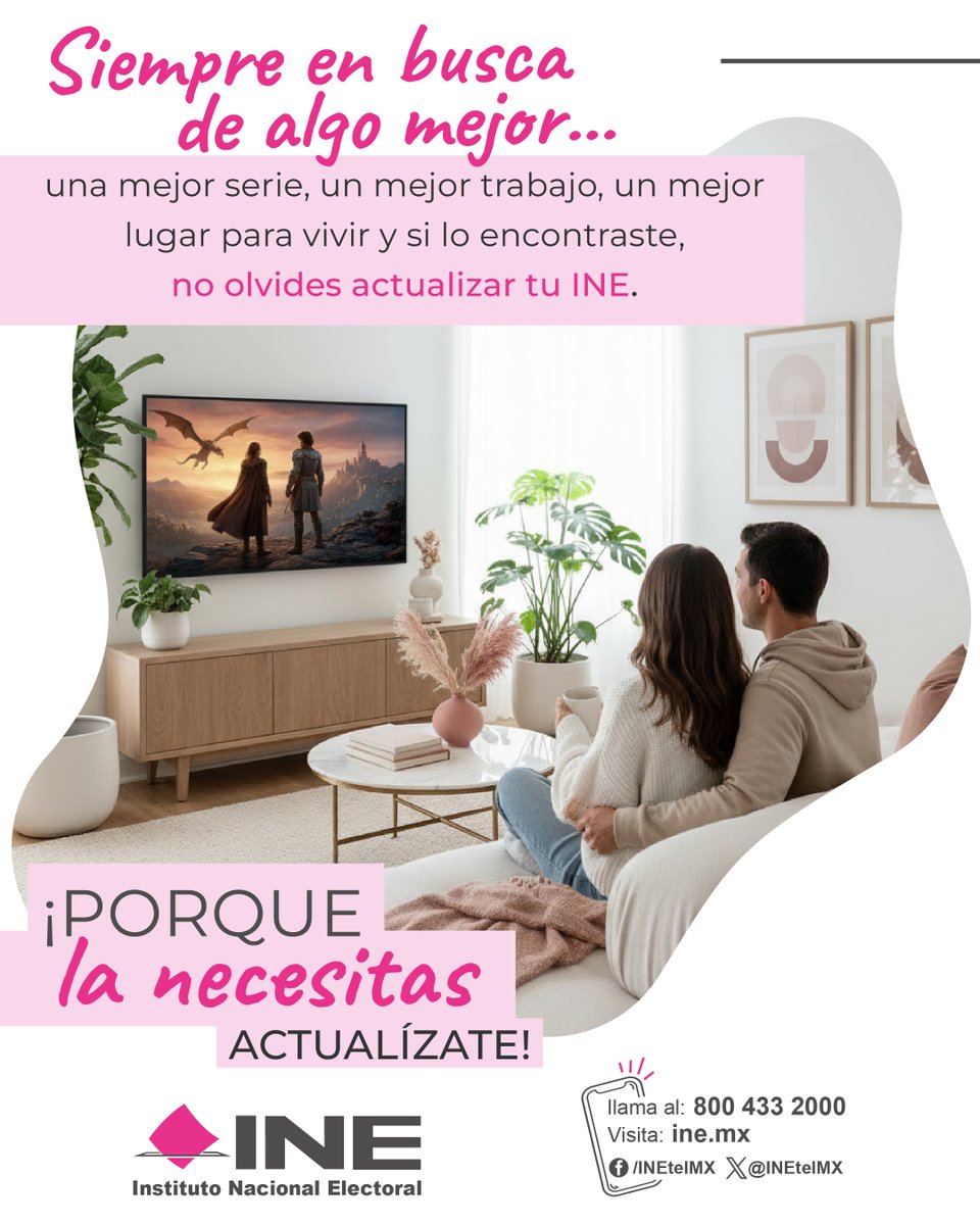 INECDMX's tweet photo. 📍 Si cambiaste de domicilio, no olvides actualizar tu INE.
🪪 ¡Porque la necesitas!
👉 Actualízate y mantén tus datos correctos.
📞 800 433 2000
🌐 https://t.co/l3AkjL56BF
#INECDMX https://t.co/jdun0BFRUQ