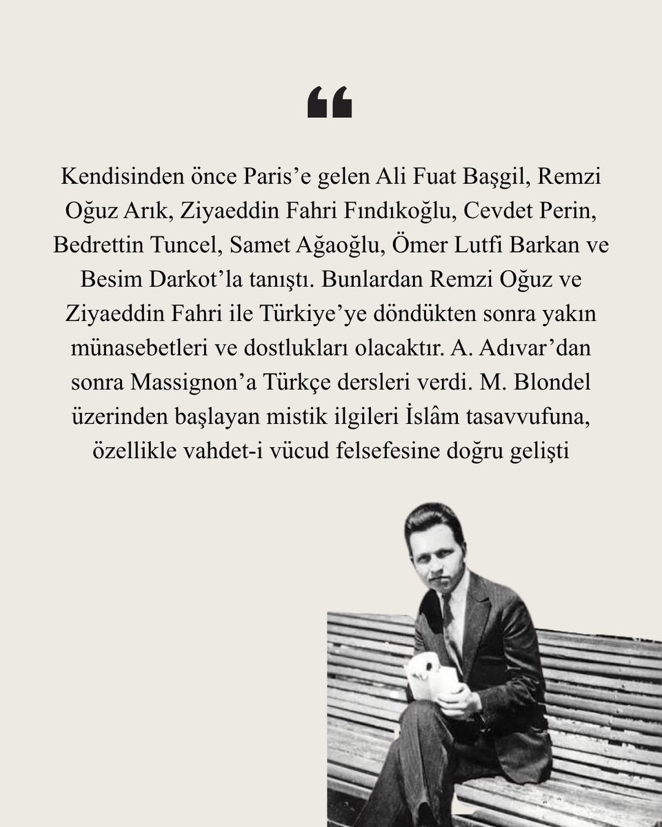 DergahYay's tweet photo. Dergâh Arşiv I Dergâh Arşiv’de bugün Nurettin Topçu’nun Paris yıllarına göz atıyoruz. https://t.co/cpNrADYjHj