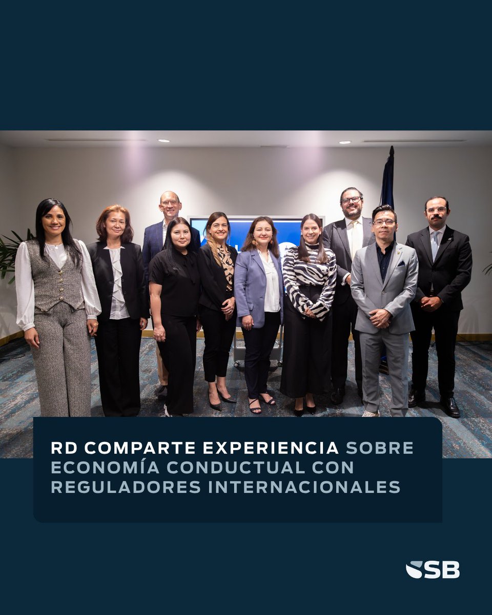 SuperdeBancosRD's tweet photo. La Superintendencia de Bancos (SB) y la Alianza para la Inclusión Financiera (AFI, por sus siglas en inglés) reunieron a representantes de varios países en el Peer Learning Exchange (PLE) sobre Economía Conductual, un espacio para el intercambio de ideas y experiencias que fortalecen la protección de las usuarias y los usuarios financieros.

La actividad contó con la participación de representantes del Banco Central de Armenia, la Agencia de Regulación y Desarrollo del Mercado Financiero de Kazajistán, la Comisión Nacional de Bancos y Seguros de Honduras (CNBS), de la Alianza para la Inclusión Financiera y la SB, además de David Lee, project manager de AFI Malasia.

Amplía la información en el siguiente enlace 🔗 https://t.co/XqlDGyh0Hx. 

#NoticiasSB