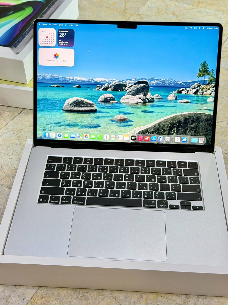 LLLLLLL2001's tweet photo. MacBook Air 15” M5 16/1TB TH
• ราคา : 54,500.-บาท
• สุขภาพแบตเตอรี่ : 100%
• ประกัน AppleCare+ : 26 มิถุนายน 2572
• สวยกริ๊บ เทียบเท่ามือ 1
• หน้าจอขอบบนขวานิดหน่อย เหมือนเป็นฟองเล็กๆ
• ครบยกกล่อง

📌นัดรับพระราม 5 (ขายสด)

#macbookมือสอง #ส่งต่อMacBook #โน๊ตบุ๊คมือสอง https://t.co/NMqz0qeipD