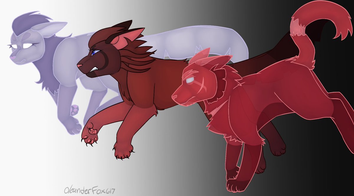 oleanderfox617's tweet photo. 1st attack!! For Luyeshin on artfight. 

#artfight2026ㅤ https://t.co/dgVGSQjQ83