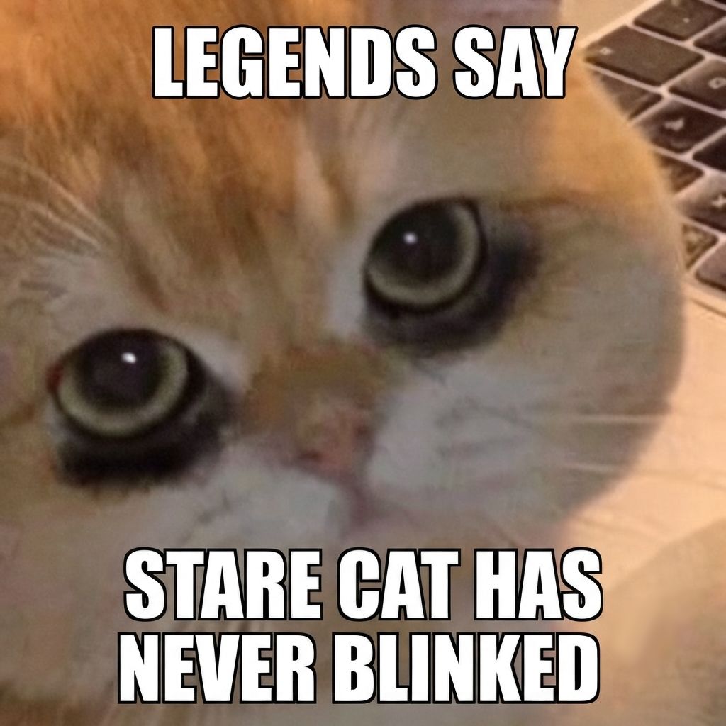 Dwane400's tweet photo. Legends don't blink, hold up and fix your eyes 👀 on the chart 📈 and stare at it forever. #Starecat https://t.co/4J2SpgGAuX