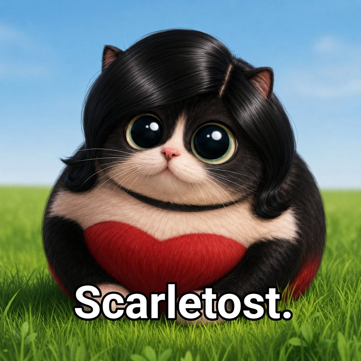 mysweetdreams_s's tweet photo. This is a Russian meme about fat cats, but maybe someone knows it. 
Little yummy baby >⁠.⁠<
#ScarlettOverkill #herboverkill #minions https://t.co/UQMFPJRhvF