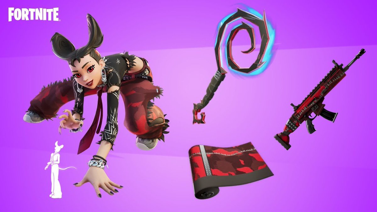 blortzen's tweet photo. 1x CAMILLE (RATZATTAK BUNDLE) GIVEAWAY 🎁

To participate:
- Follow Me &amp;  @Aidanhihi 
- Like ♥️
- RT ♻️ 

ENDS IN 4HS (Flash gaw)

#Fortnite #FortniteGiveaway https://t.co/RW1eSPdkkX