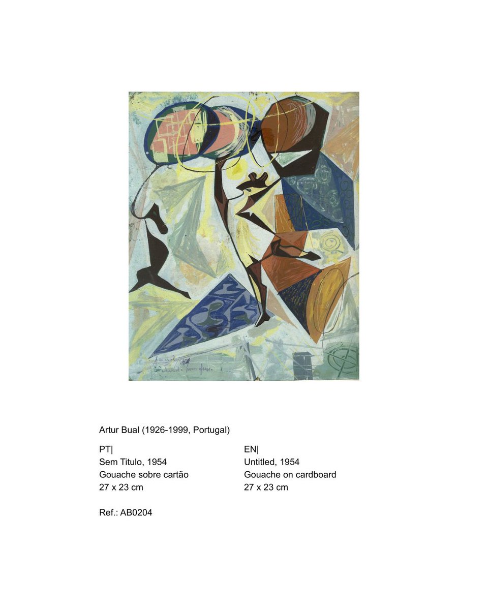 PerveGaleria's tweet photo. PT | Inauguração: “100 Obras para Artur Bual” - 14 jul., 19h.
EN | Opening: “100 Artworks for Artur Bual” – July 14, 19:00. https://t.co/n4gzZixjMQ