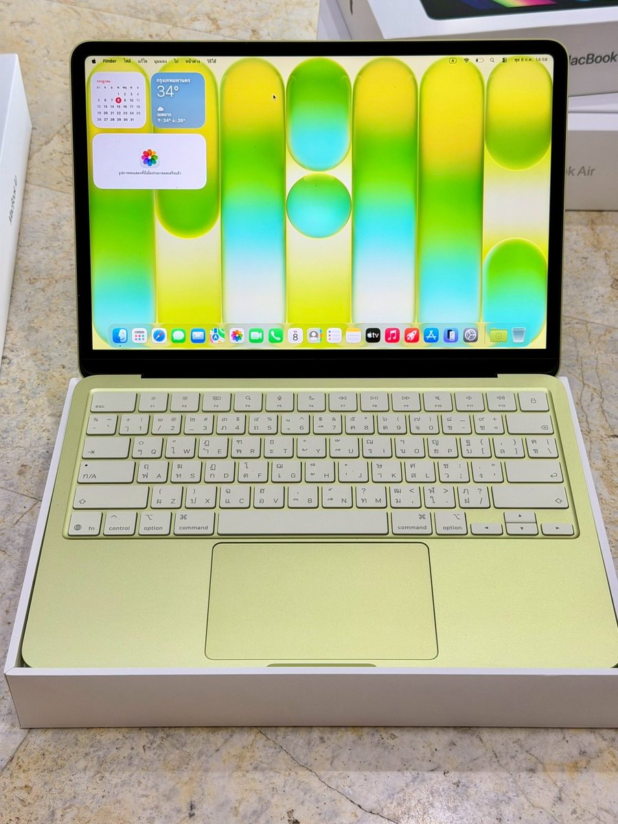 LLLLLLL2001's tweet photo. MacBook Neo 13” 8/256GB TH
• ราคา : 20,500.-บาท
• สุขภาพแบตเตอรี่ : 100%
• ประกันศูนย์ : 9 เมษายน 2570
• ไม่มีตกหล่น รอยเคสเล็กน้อย
• ครบยกกล่อง

📌นัดรับพระราม 5 (ขายสด)

#macbookมือสอง #ส่งต่อMacBook #โน๊ตบุ๊คมือสอง #ส่งต่อMacBookมือสอง #ส่งต่อโน๊ตบุ๊ค https://t.co/QZyLe0kVCR