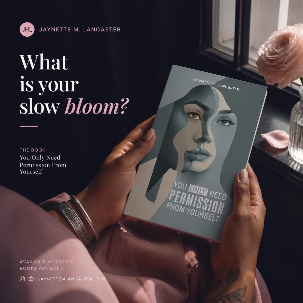 LancasterLInc's tweet photo. Growth isn't always a sprint; sometimes itโs a quiet, steady unfolding. What part of your journey feels like a 'slow bloom' right now? Share below so we can cheer you on.
The Permission Movement
#PermissionMovement #ChooseYourself #WomenWhoRise #SelfLeadership https://t.co/Vb8h32Bn4A
