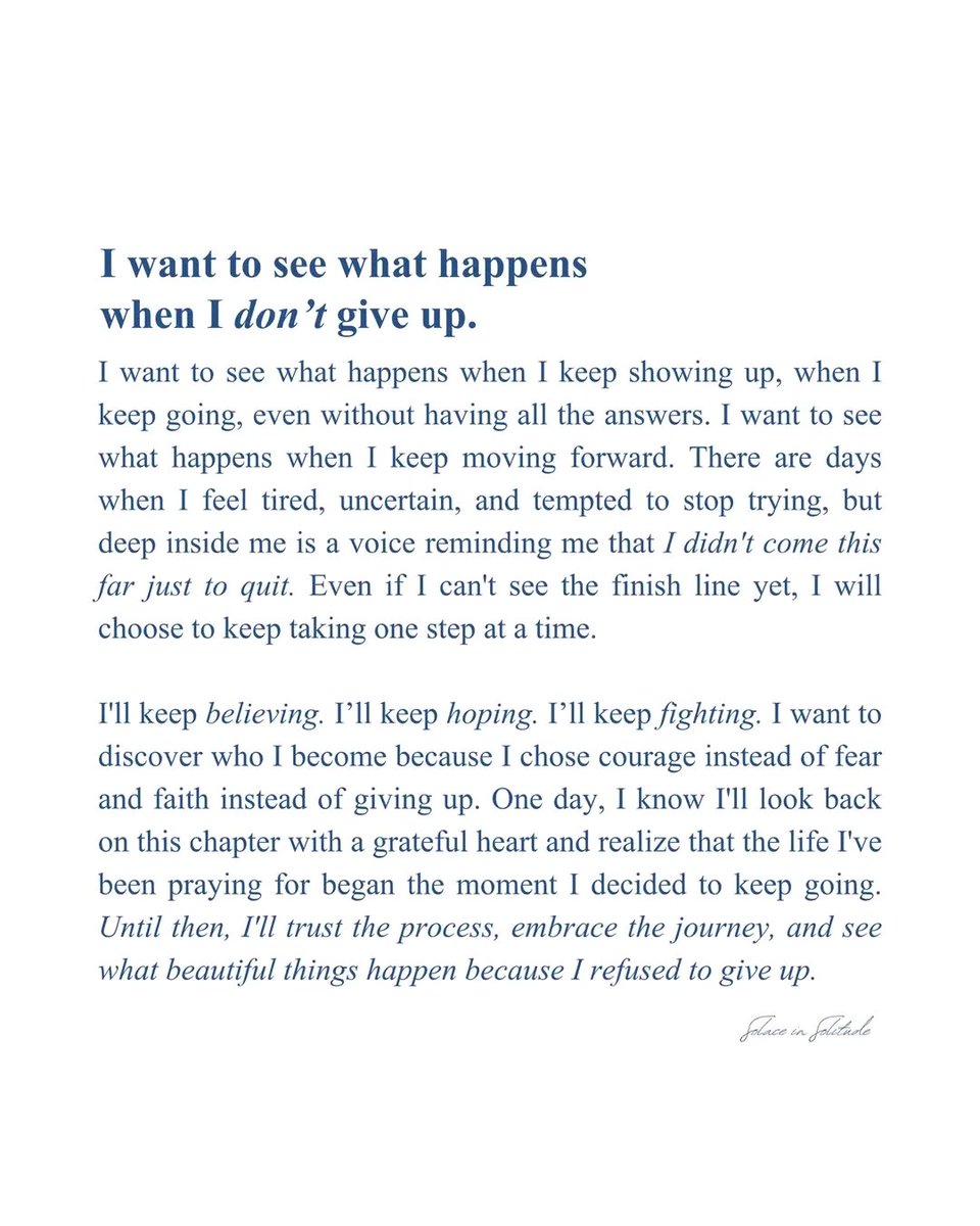 Liminal1988's tweet photo. I want to see what happens when I don't give up. https://t.co/BT53An7tkJ