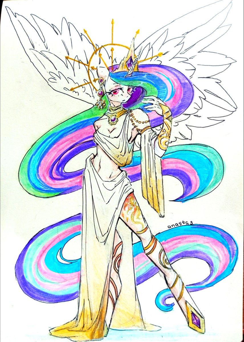 228_anastas's tweet photo. #sfw #art #pony #mlp #traditionalart | #princesscelestia https://t.co/3EmTz7xmbb