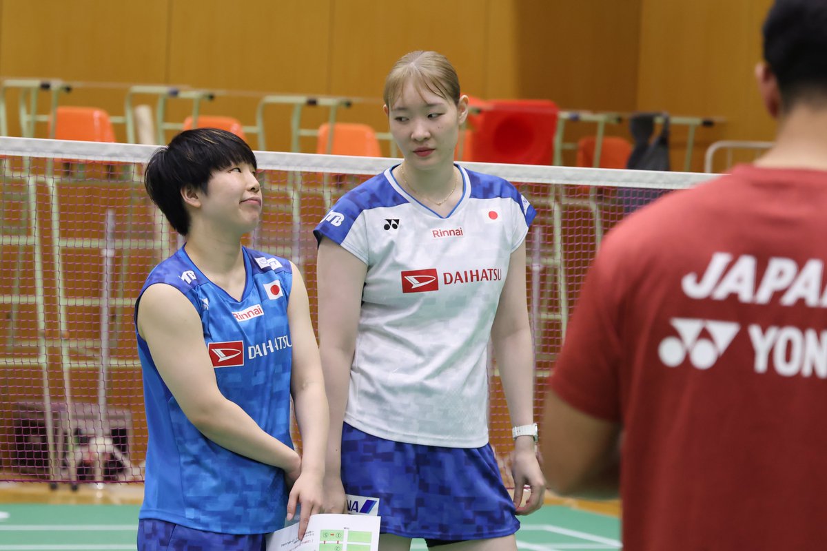 shuttlersnews's tweet photo. 【取材】ダイハツジャパンOP（7/14開幕、東京体育館）直前日本代表合宿。選手コメントは、バド×スピで確認できます。
羽根打ち愛好家、サーキットトレーニングでやさぐれる（？）。
https://t.co/iIjpVK9yhC https://t.co/Uvv9TGLjw3