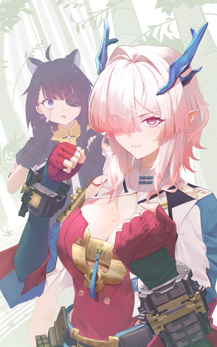 aseranaide26's tweet photo. Mi Fu &amp; soupsoup
#ArknightsEndfield‌ https://t.co/keET9nE8Sh
