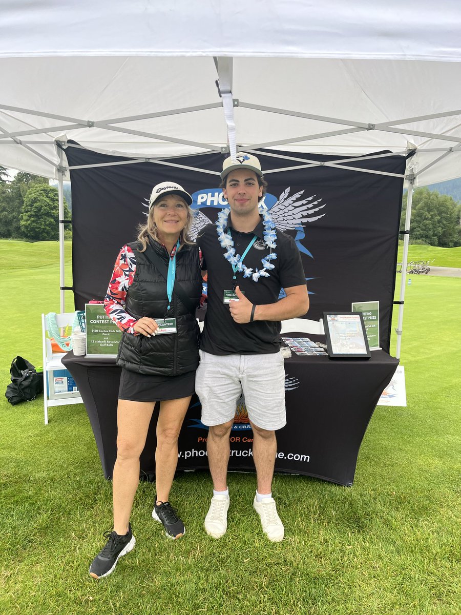 BCHLExpress's tweet photo. Today we are volunteering at the Westwood Honda Charity Golf Classic at Swaneset Bay Resort &amp; Country Club in support of Eagle Ridge Hospital! 

Thanks to all the sponsors, golfers and supporters for making this another incredible event. https://t.co/ltsfZ0tiBd