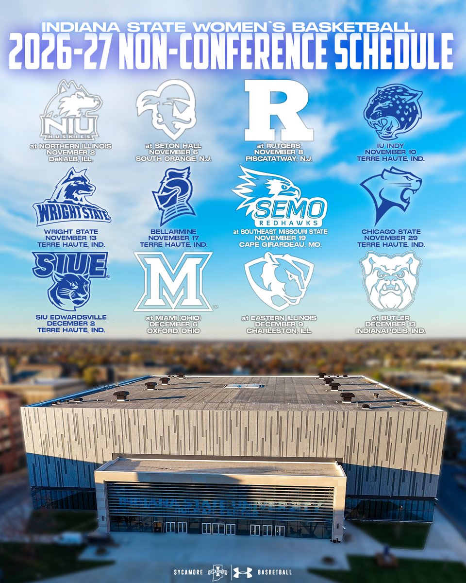 IndStWBB's tweet photo. Time to mark those calendars, our 2026-27 non-conference schedule is officially here!
๐ฐ https://t.co/TSWbAV9Xyd
๐๏ธ https://t.co/EY2R3g8QfY
๐๏ธ https://t.co/t6hC4Fm6gw
#MarchOn | #ASONE https://t.co/x5bwJN5yJy