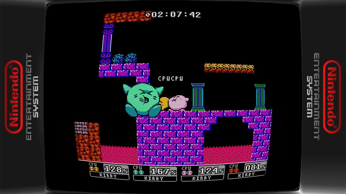 SmashBrosNES's tweet photo. It wouldn't be bad to upload new things from time to time! 🤔
#supersmashbros #smashbros #famicom #nes #familycomputer #pixelart #8bit #8bits #gamedev 
#fangame #fanmade #kirby #kidicarus https://t.co/w6MjDdtWk7