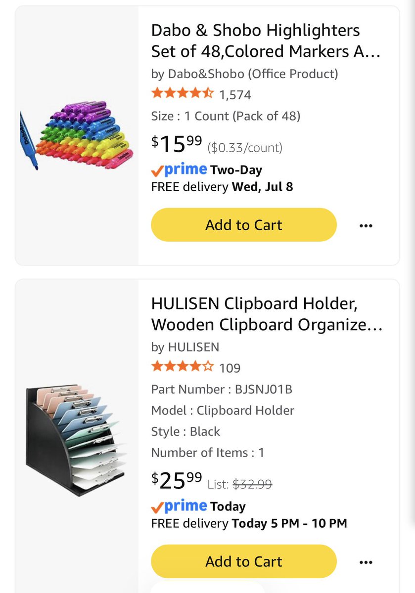 dbrenee's tweet photo. I think my list is stuck at 11 items. Can some #GoodHuman help move it to 10 items? I educate amazing students in rural SC and we could really use highlighters. https://t.co/hoKJHwsCoL https://t.co/iUboa1eO28