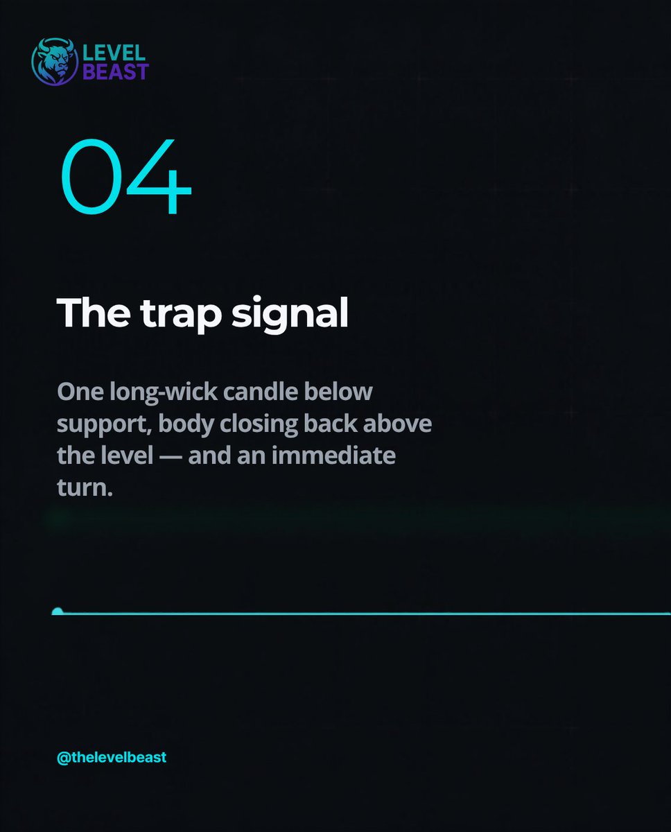 thelevelbeast's tweet photo. Your stop wasn't random. It was the target.

Stop hunts: institutions buy the exact price where retail gets stopped out.

Free Trap Playbook (36 patterns): https://t.co/JksqO52pTC

Education, not financial advice. https://t.co/fNNHPdDj84