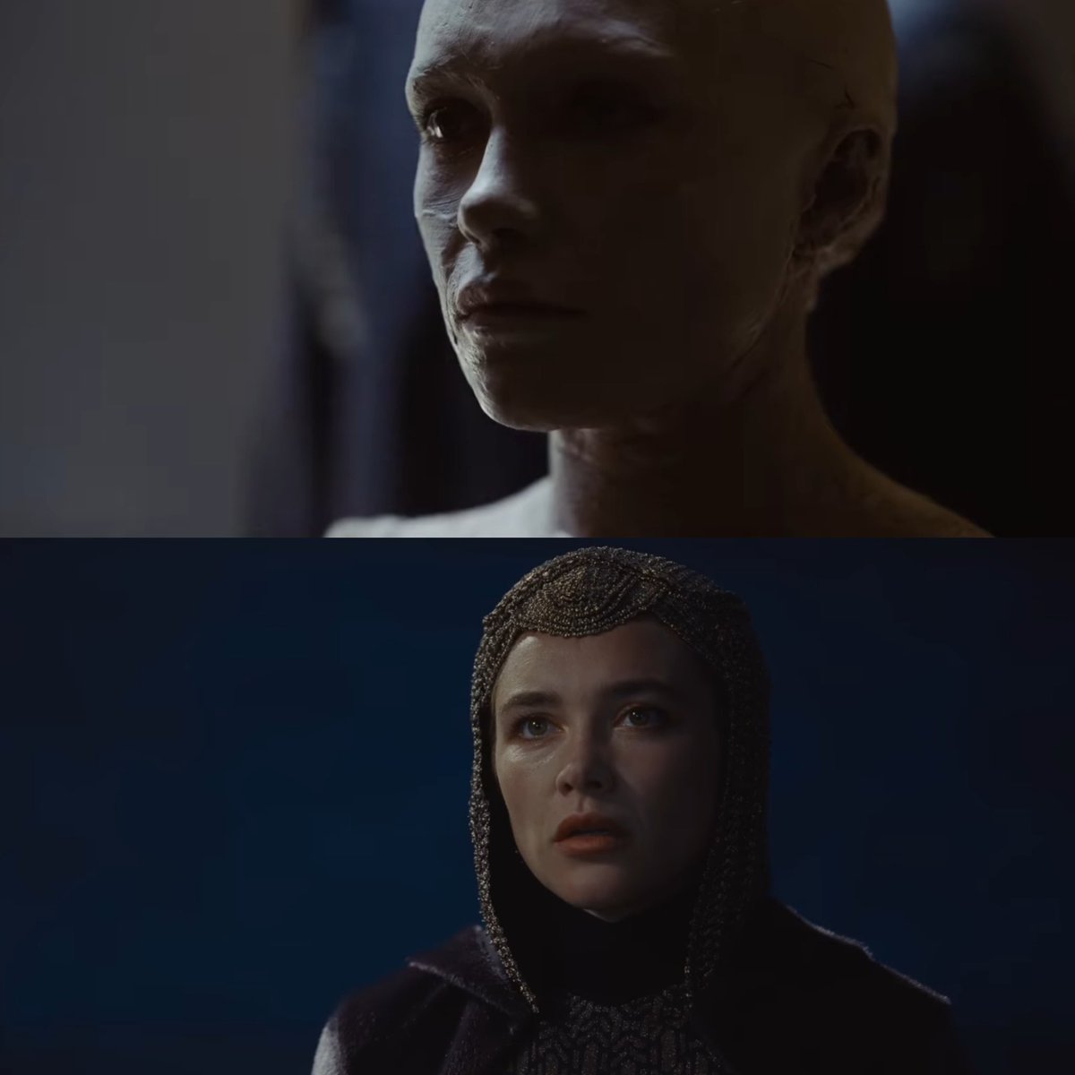 FilmUpdates's tweet photo. Florence Pugh returns as Empress Irulan in ‘DUNE: PART THREE’ https://t.co/DGHoFPcEaP