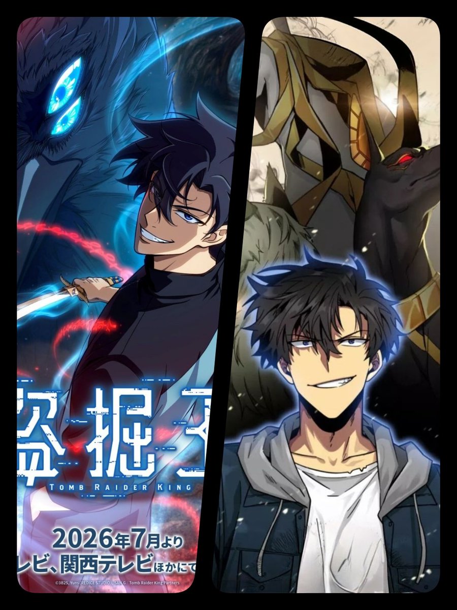 TimelessVoid_x's tweet photo. Hot take: 

Tomb Raider King anime just dropped and it's already the best manhwa adaptation of 2026. Solo Leveling was a slideshow with a budget. TRK actually respects the source material. 👇 https://t.co/kKQ6GN97S8
