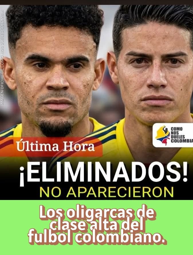 XPost1A's tweet photo. La selección Colombia por ser un basura inmunda quedó fuera del mundial. Bien merecido. https://t.co/49IuyrUfnB