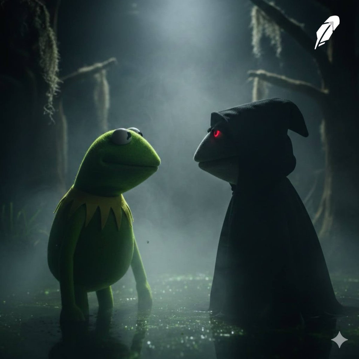 Kermit_RH's tweet photo. Thought the dark side was all red forever…
but this frog’s about to turn it ALL back to green.

The swamp always wins. https://t.co/MFBedMoDZF