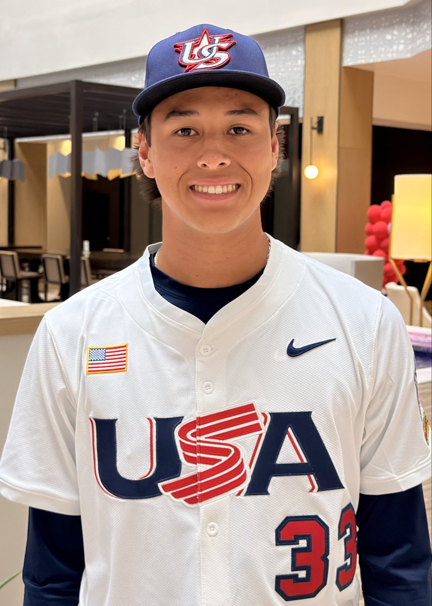 SadLbackCowboys's tweet photo. Big congrats to Saddleback Cowboy, Wylan Moss, for making Team USA! #CowboysDevelop @WylanMoss @USABaseball https://t.co/einCgckNTV