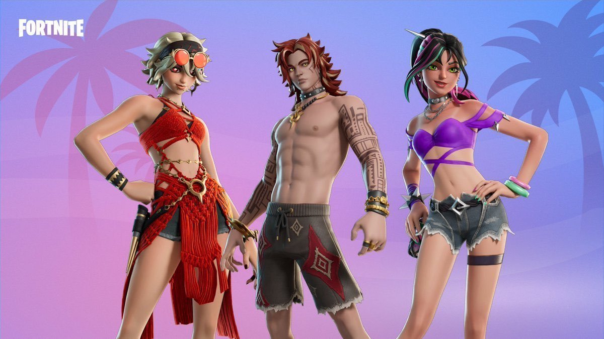 CallofMikels's tweet photo. 🎁 ¡DALE "LIKE" Y "RT" SI QUIERES TENER EN TU TAQUILLA "GRATIS" LAS SKINS DE VERANO 2026 QUE SALE  EL 11 JULIO 👇🏻❤️

#Fortnite https://t.co/narAVeXnqr