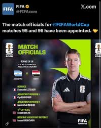 ldkapeta's tweet photo. @MattyFC__ Damn, the argentina game had more than half french referees. Rigged! https://t.co/DU5ihZNDCu