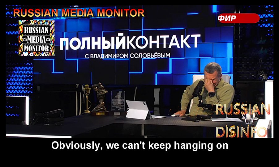 JuliaDavisNews's tweet photo. Meanwhile in Russia: Vladimir Solovyov called for an assassination of Zelensky in Turkey, complained about Ukraine's ongoing strikes that plunge the Russian population into a state of hysteria, and said that Russia needs its own coalition to defeat NATO.
https://t.co/XnIqy3KGvP https://t.co/GawnPAROwq