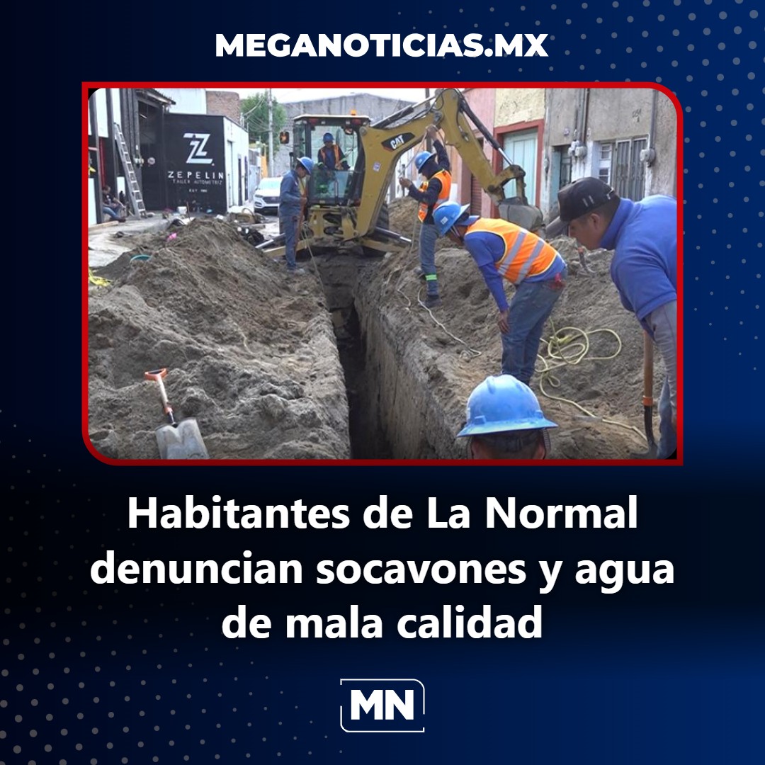 ngelLucio's tweet photo. Vecinos de la colonia La Normal, en Guadalajara, enfrentan una problemática que, aseguran, se ha convertido en una constante cada temporada de lluvias: la aparición de socavones 

Información https://t.co/mkXl3eQo3C https://t.co/LoGd7Sskvs