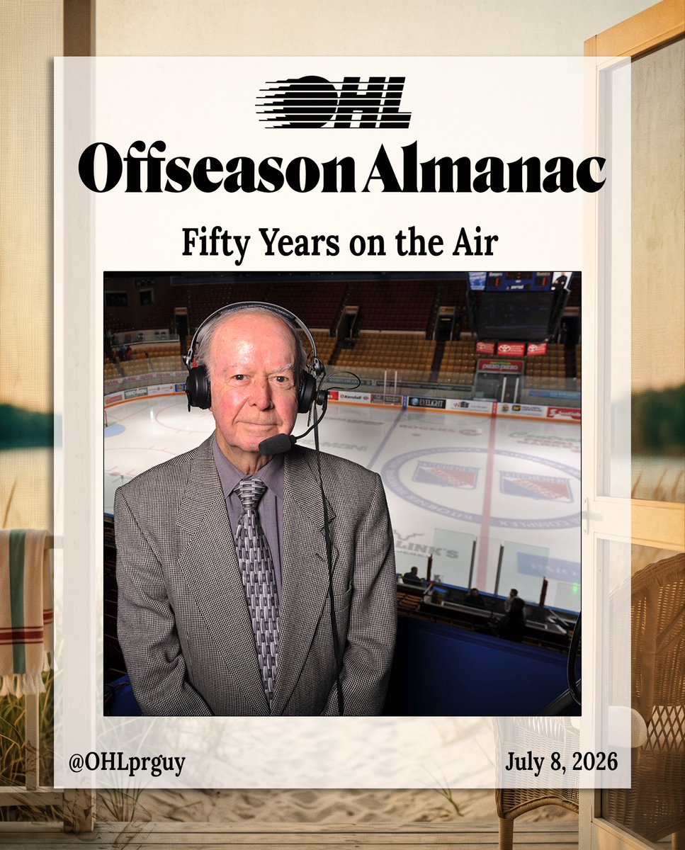 OHLprguy's tweet photo. News that AM 570 will fall silent after carrying 30 seasons of @OHLRangers gives me pause to reflect on what radio voices have meant to the #OHL — none more legendary than the late Don Cameron.

My thoughts are with Mike Farwell and others affected this week.

#OffseasonAlmanac https://t.co/nstrQjnQJB