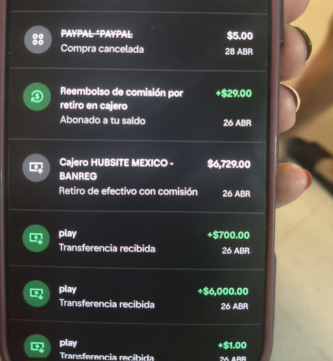 chely71's tweet photo. @soynumx  dos meses y siguen sin querer regresar lo de la aclaración de un retiro que no se confirmo ya banregio regreso lo de la comisión y @soynumx  se niega a regresar el dinero vaya manera de robar de @soynumx 
"TENGAN CUIDADO CON ESTE SEUDO BANCO" https://t.co/DUpSVKSggJ