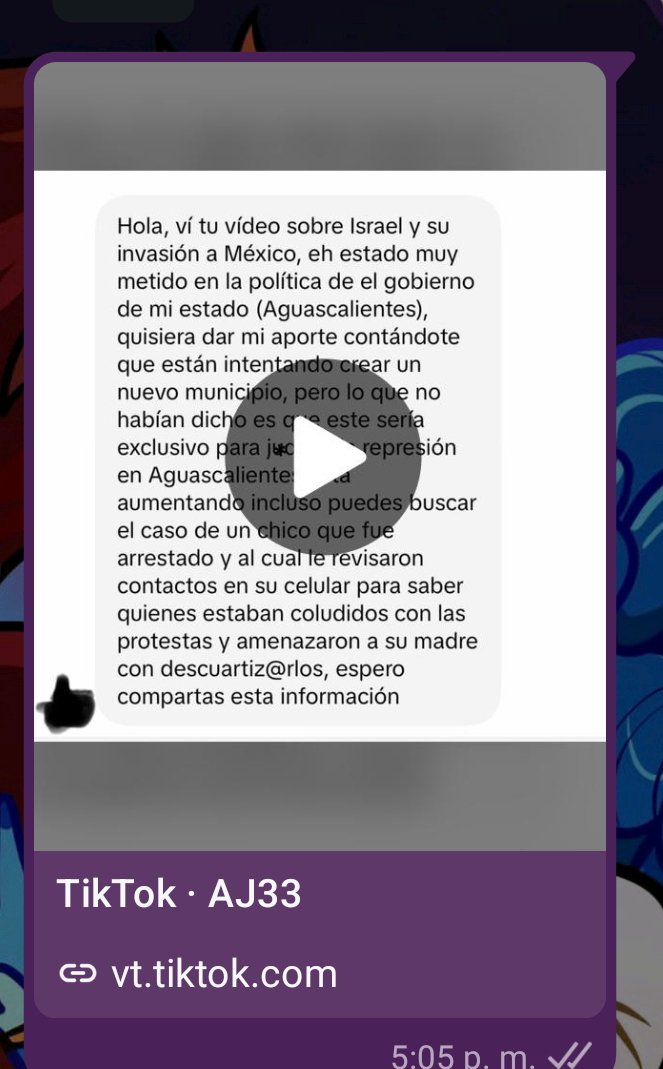 red_nydaria's tweet photo. @vlrkxw Ya están llegando a Aguascalientes. Tenían el proyecto de municipio. Pero parece que lo quieren hacer solo para 🧃🧃🧃🧃. Borraron el vídeo. Pero rescate está captura. https://t.co/W1Lvano46q