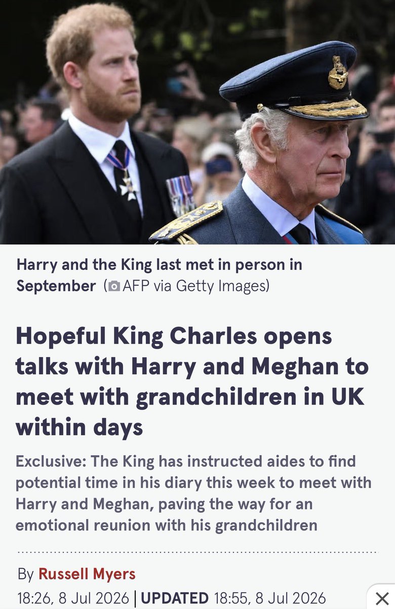 ZandiSussex's tweet photo. Sorry Charles, you missed the deadline!

This old man simply enjoys toying with people, including his grandchildren. Fu*ck him!🤬 https://t.co/F2JkJZr9Ar
