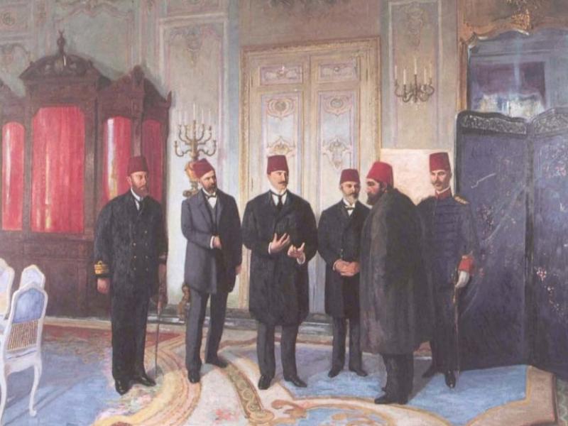 ErkanYaziciTR's tweet photo. Reis'in NATO'ya katılan liderlere hediye(!) ettiği silahı, Yahudi Emanuel Karasu'nun Abdulhamid Han'a darbe sırasında eliyle ceket altında tuttuğu silaha bir misilleme olarak okudum.

Ey Nato, devriniz bitti mesajı.

Herkesin okuması kendine...! https://t.co/RvsPvEcP0s