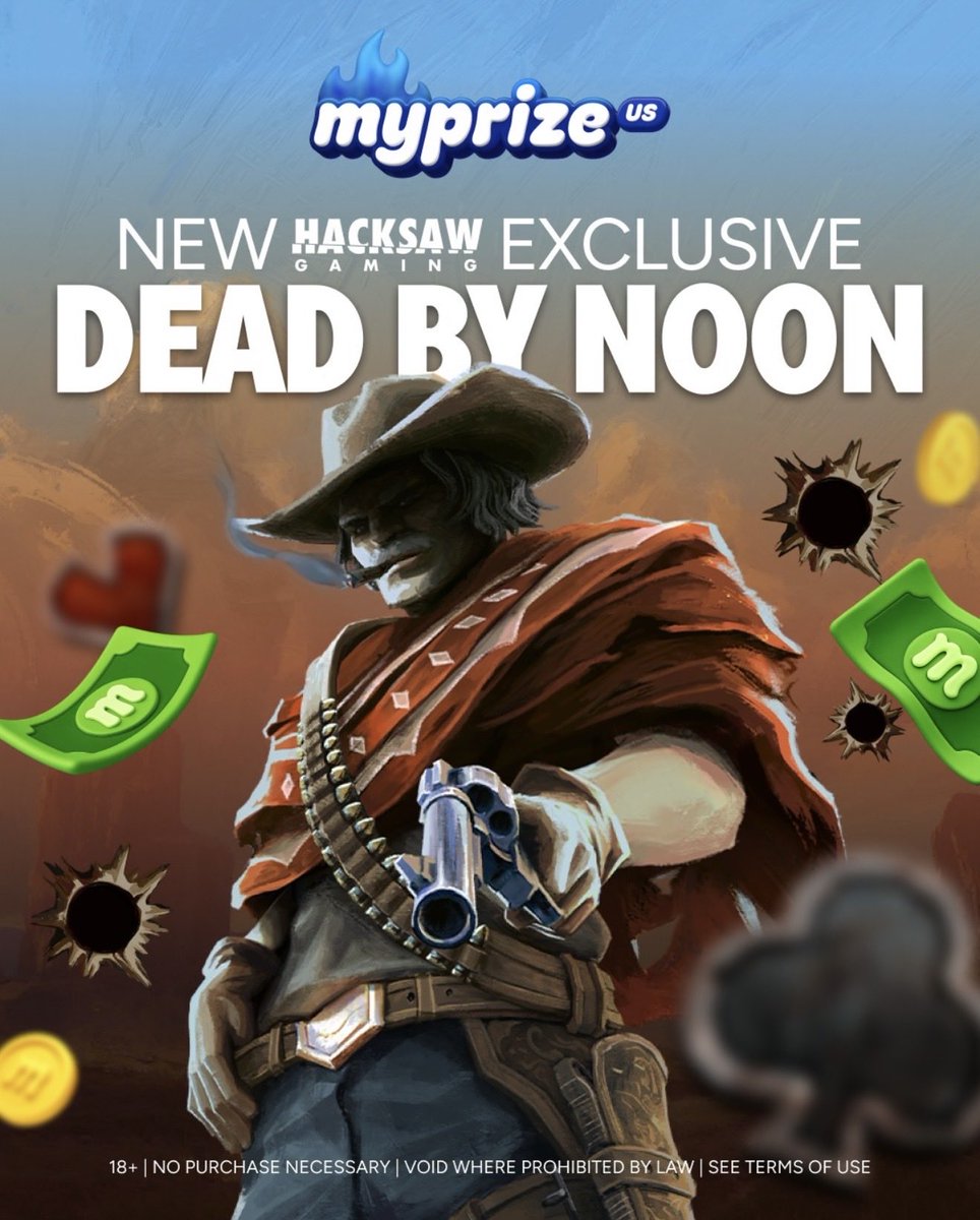Daily_Slots's tweet photo. 🚨New Hacksaw DEAD BY NOON🚨
Exclusive only on @myprizeus !
⬇️Sign up and try it out Here
https://t.co/HapAsCNZHq

Like, RT &amp; comment your myprize username for a chance to win 10SC! https://t.co/YoqO4GtGVU