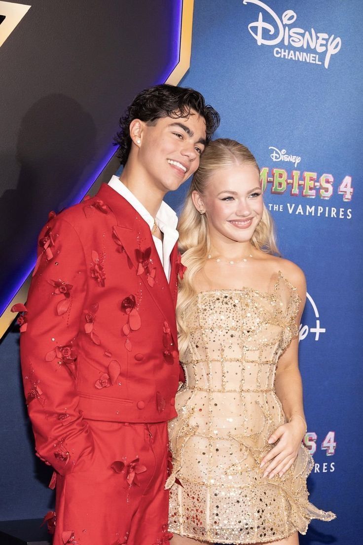 freyaskyetr's tweet photo. One year ago today, photos of Freya Skye and Malachi Barton from the ZOMBIES 4: Dawn of the Vampires premiere! 🧛‍♀️❤️ https://t.co/HPent0IICS