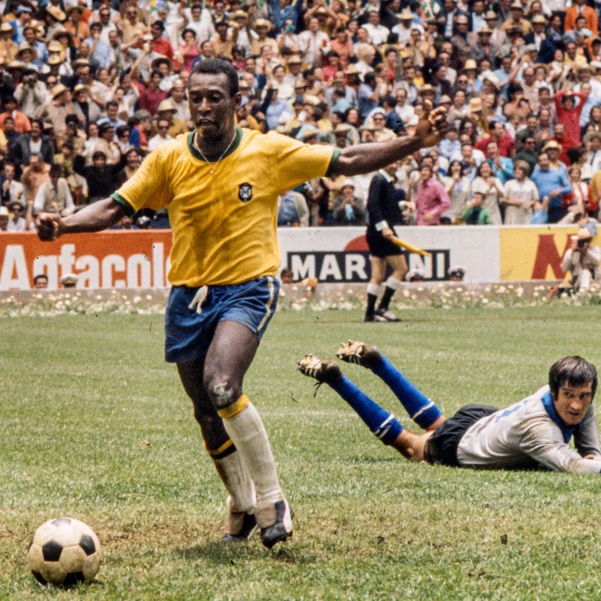 TigresJersey's tweet photo. La versión más económica con cuello redondo y puños simples en verde tiene un look que nos recuerda bastantísimo al de @CBF_Futebol de @FIFAWorldCup México 1970… ¿O no?

Además, sin el #shouldergate, puntos extra. 😅 https://t.co/wkgJxEmL7D