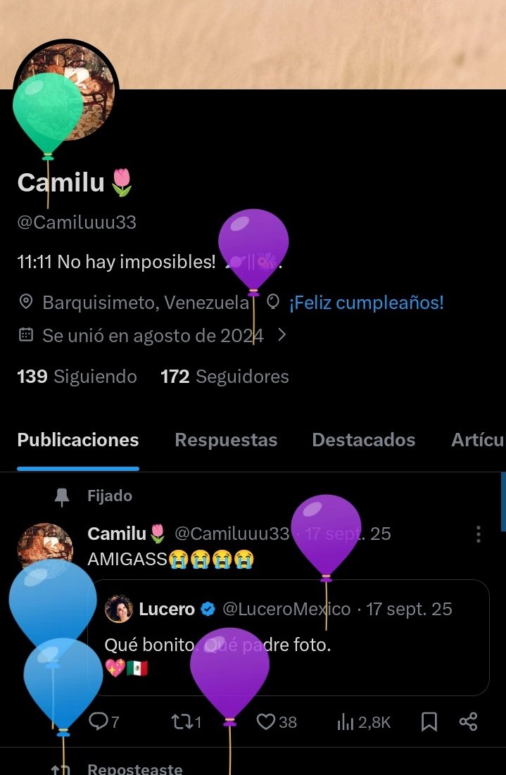 Camiluuu33's tweet photo. Jamás imaginé que ser fan de alguien me regalaría personas tan increíbles. Gracias, Luuu, porque sin saberlo me regalaste amistades que hoy son mi lugar seguro. Gracias por hacer de este cumpleaños uno de los más bonitos de mi vida. Las llevo siempre en mi corazón!🤍 https://t.co/WmjoHboRoL